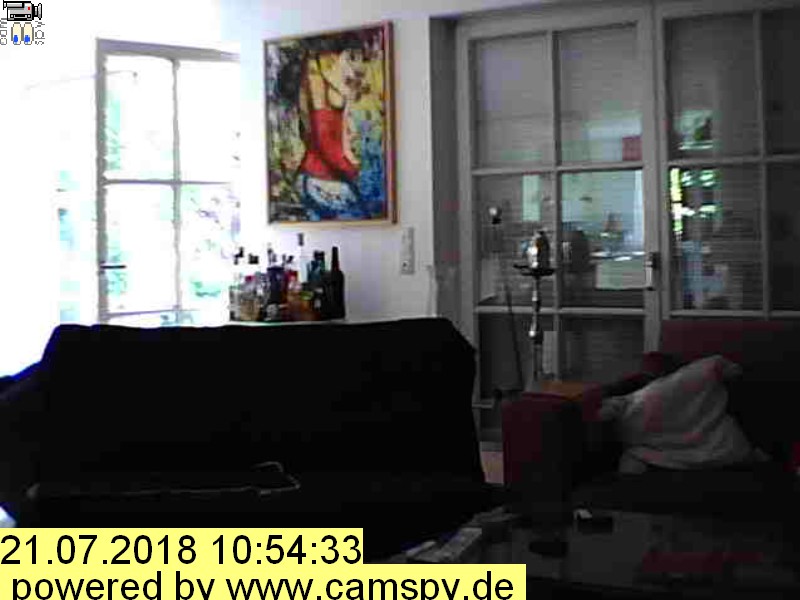 Webcam Wohnzimmer (Bei Bedarf alle 10 Minuten)